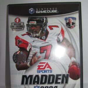 Madden NFL 2004 Nintendo GameCube 2003 Tested and Working Video Games EA Sports